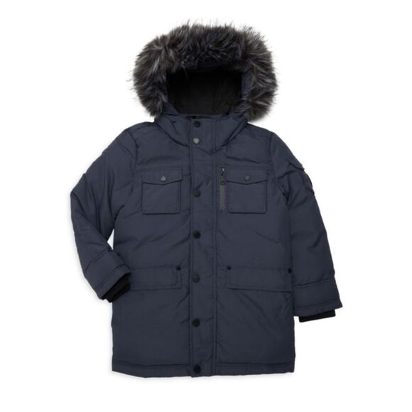 PAJAR Canada Wilson Faux Fur-Trim Parka Coat size 6 - Picture 2 of 13